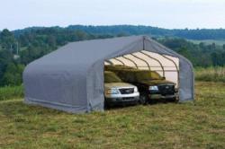 22'Wx24'Lx11'H portable storage shelter